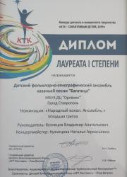 II этап конкурса детского и юношеского творчества "КТК-талантливым детям,2019" в городе Ставрополь