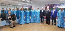 Народный хо "Ставропольское раздолье"  руководитель:Заслуженный работник культуры, композитор Валерий Сергеевич Кушнарёв