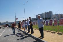 Выставка фотоплакатов с гербами союзных республик  СССР
